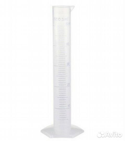 Цилиндр мерный 50 мл (пластик)