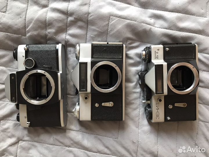 Пленочные фотоаппараты зенит и киев