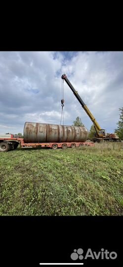 Емкость бочка 75 кубов стальная