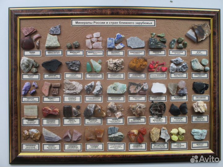 Коллекции минералов
