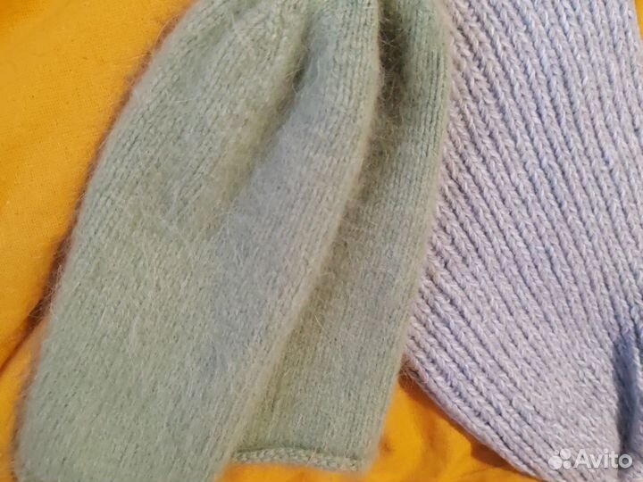 Шапка женская вязаная ручная работа