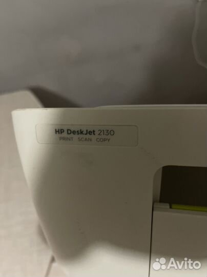 Принтер HP deskjet 2130 цветная печать