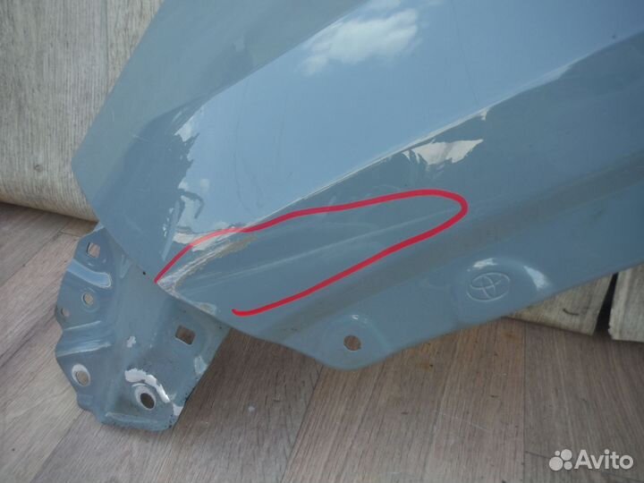 Крыло переднее левое №90 Toyota RAV4 (XA50) 2020