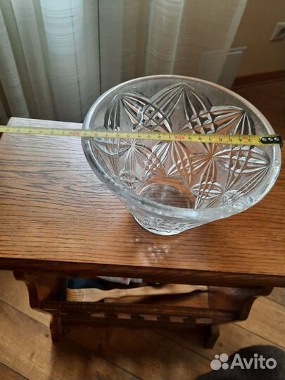 Большой Хрустальный салатник