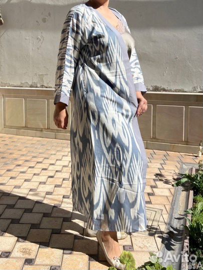 Узбекская накибкая. Абайя чапан