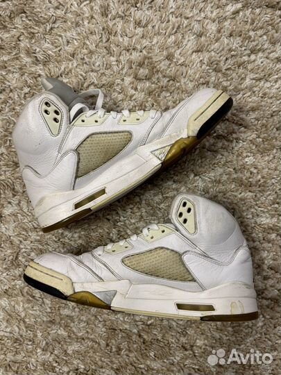 Jordan 5 White Metallic Оригинал