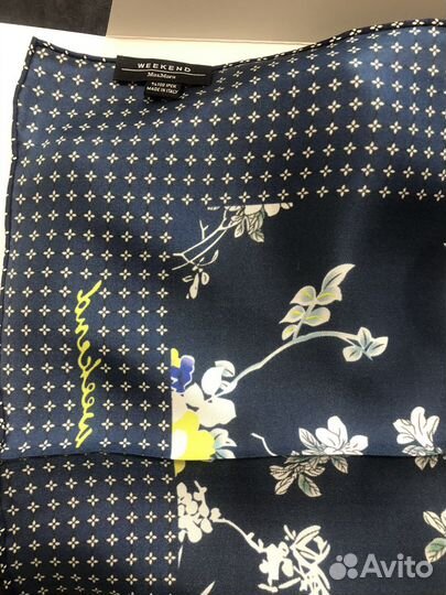 Шелковый платок max mara два платка