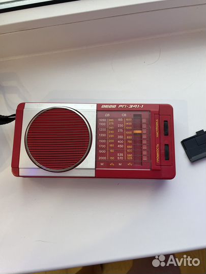 Радиоприемник вега рп-341-1