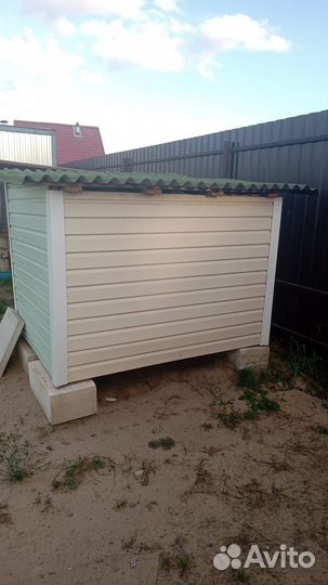 Будка для собаки утепленная