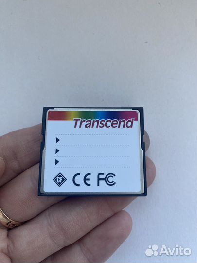 Карта памяти CF Transcend Compact Flash 400x 16Gb