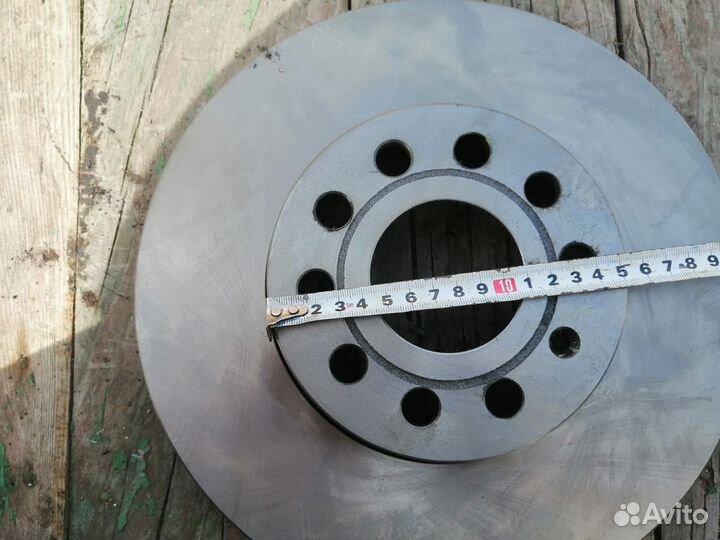 Тормозные диски на volkswagen caddy передние