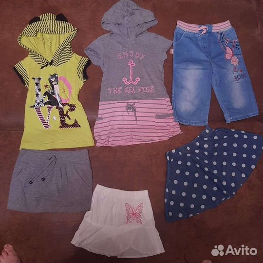 Детская одежда пакетом для девочек