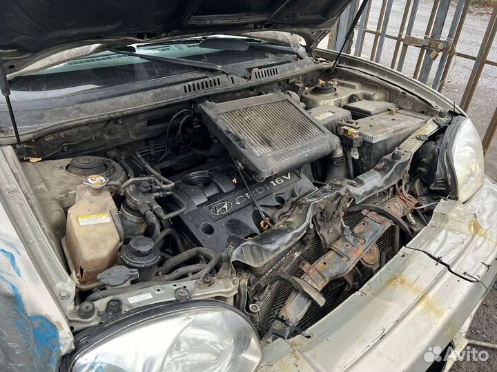 Hyundai Santa Fe 2.0 AT, 2011, битый, 195 000 км