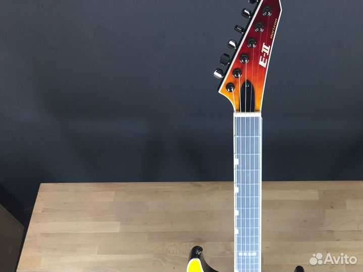 ESP E-II horizon NT-II Tiger Eye Amber Fade