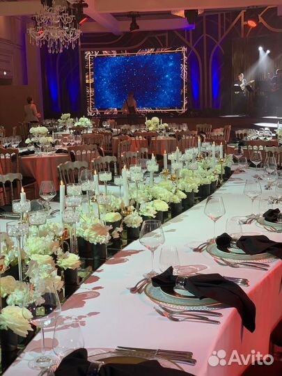 Оформление свадьбы, декор мероприятий цветами