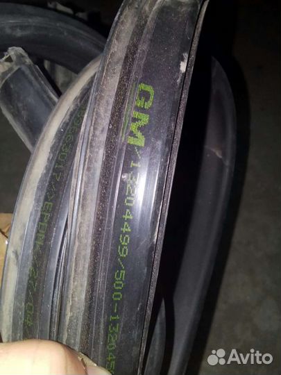 Комплект уплотнителей на стойки на опель zafira b