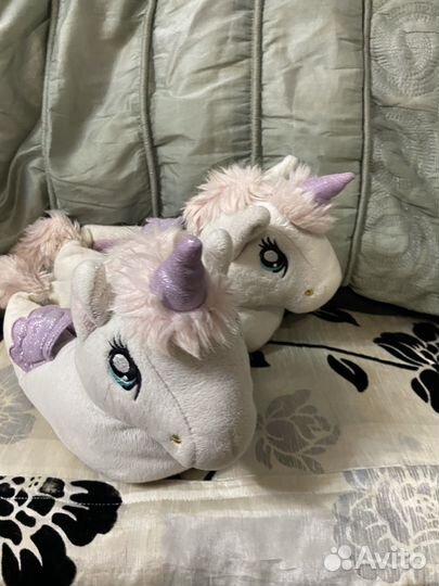 Тапочки единорог