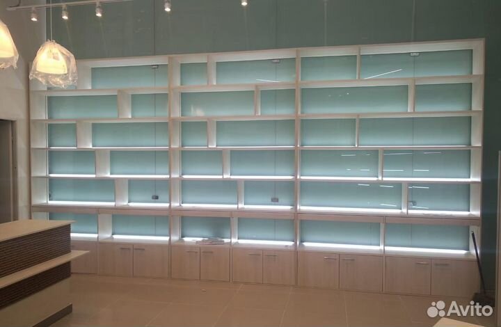 Стеллаж торговый из дсп