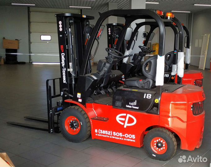 Вилочный погрузчик EP Equipment CPCD18, 2024
