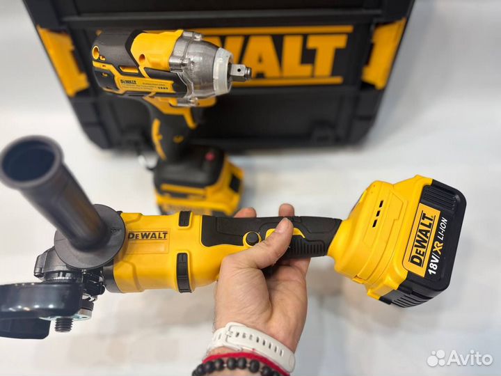 Набор 2В1 Гайковерт ушм dewalt