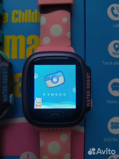 Детские смарт часы с gps и сим картой новые