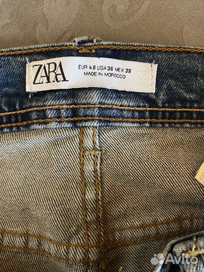 Джинсы zara мужские