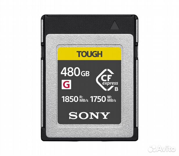 Карта памяти Sony CFexpress Type B 480GB Tough