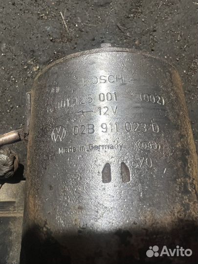 Стартер VW T4 Transporter выстрел 02B911023D