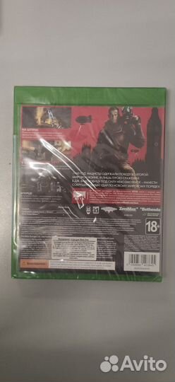 Игра xbox ONE Wolfenstein The New Order
