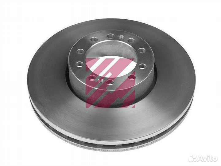 Диск Рено передний вентилируемый 438/131x45/97