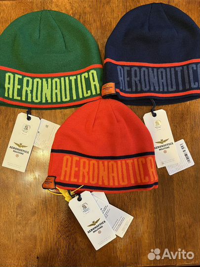 Шапка премиум бренд Аэронавтика Милитари Италия