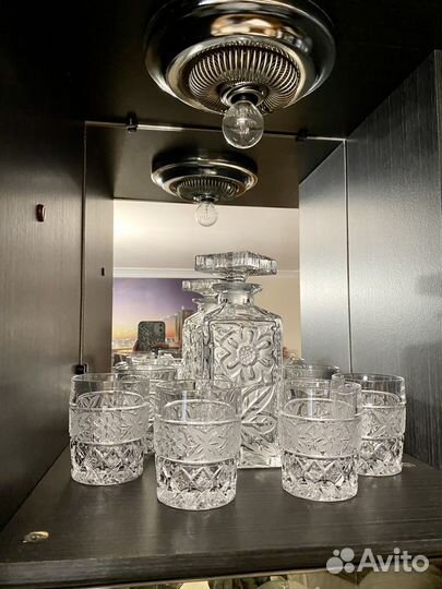 Набор для виски (штоф и бокалы)