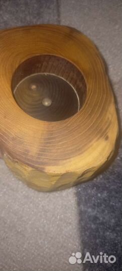 Подсвечник деревянный