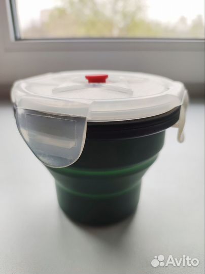 Стакан Армия России силиконовый складной