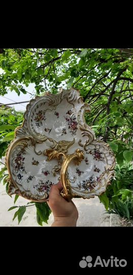 Менажница фарфоровая