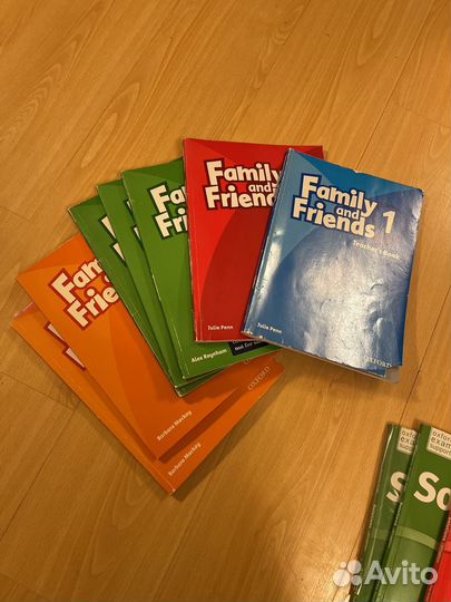 Книги для учителя Family snd friends 1.2.3.4