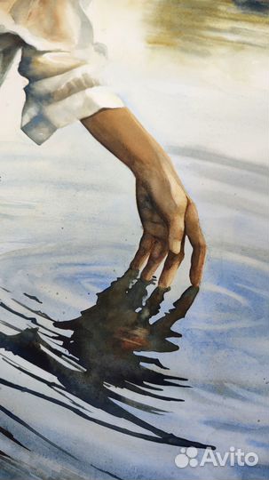 Картина акварелью 