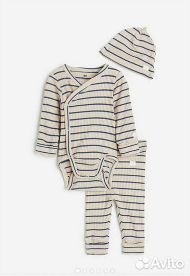 Растущий комплект для малышей h&m 74