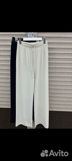 Брюки со стразами