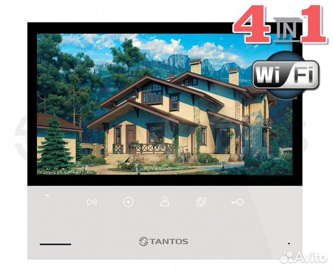 Монитор цветного видеодомофона Selina HD M Tuya