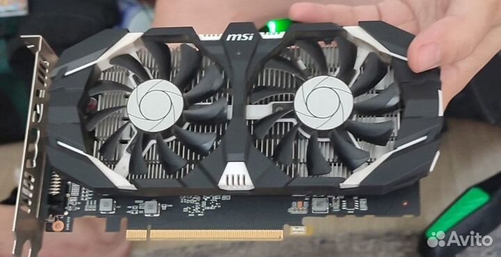 Видеокарта gtx 1050 2gb MSI