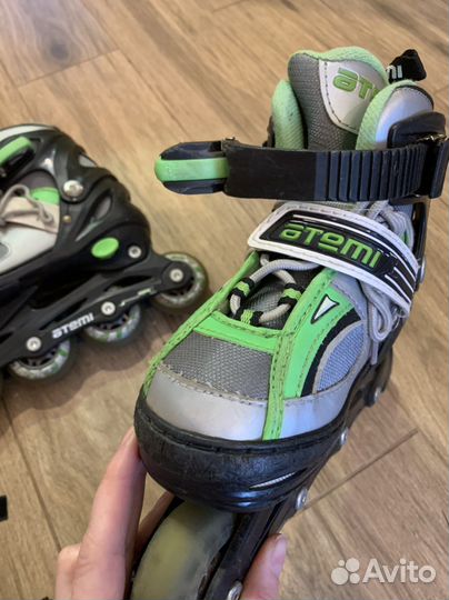 Коньки и ролики 2 в 1 размер 30-33