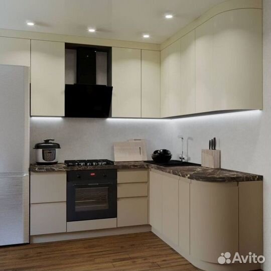 Кухонный гарнитур под потолок артикул 12547