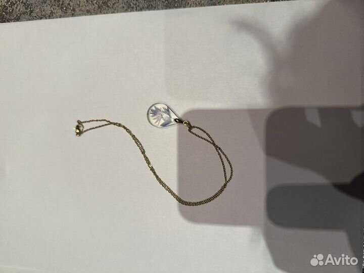 Серебряная цепочка с позолотой