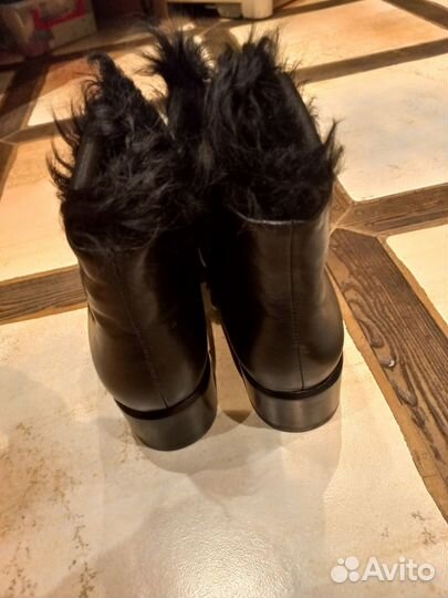 Зимние ботинки с мехом