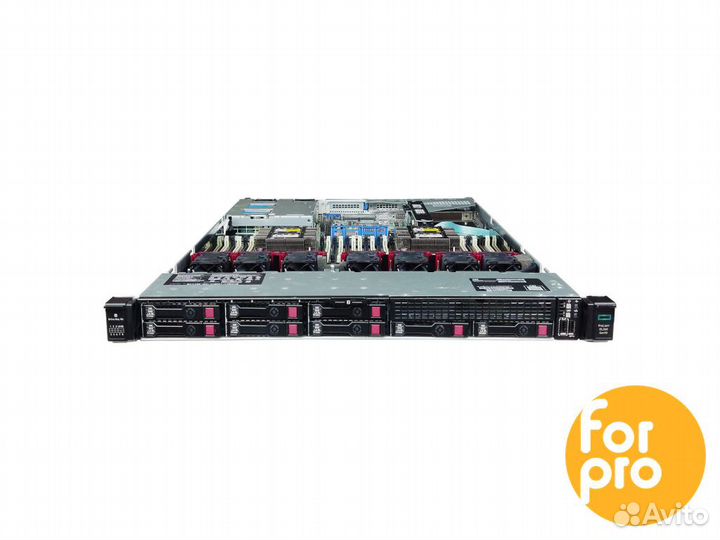 Сервер HP DL360 Gen10 8SFF P408 2x6140Gold 176GB