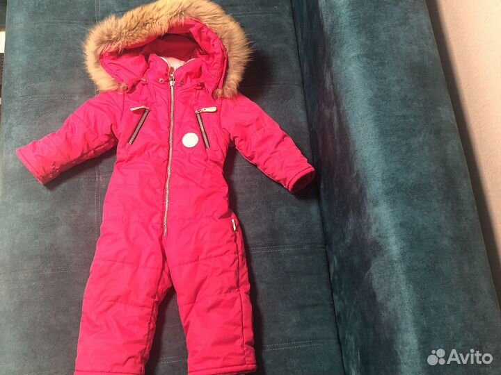 Зимний комбинезон для девочки