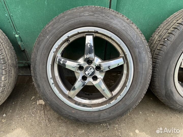 Колёса Subaru Outback R17 на лете