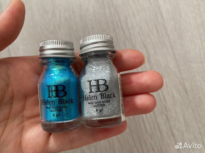 Блестки глиттеры Helen Black