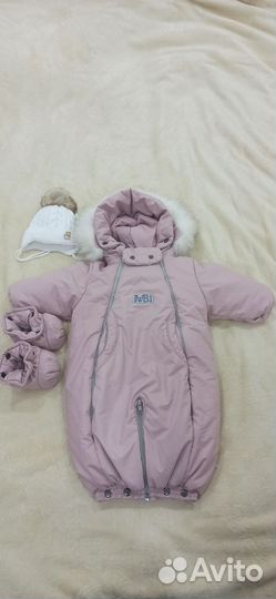 Зимний комбинезон для девочки